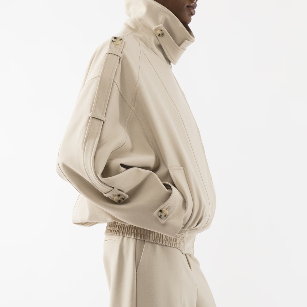 Women's Beige Jacket - Picture 3 of 15